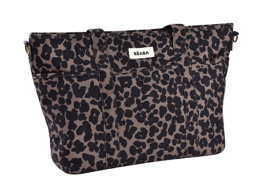 Geantă de Bebeluș Beaba Madrid XXL Leopard 11 Buzunare