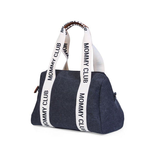 Geanta Infasat Childhome Mommy Club Canvas Black 22L cu Accesorii