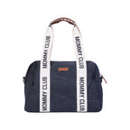Geanta Infasat Childhome Mommy Club Canvas Black 22L cu Accesorii
