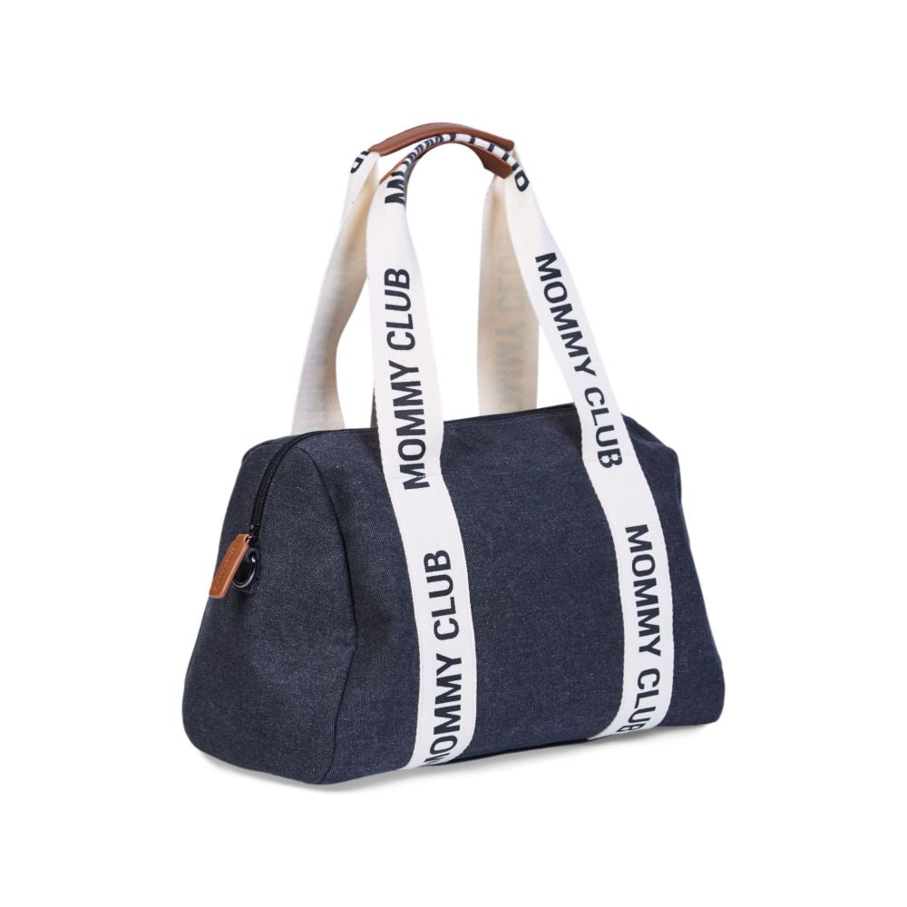 Geanta Infasat Childhome Mommy Club Canvas Black 22L cu Accesorii