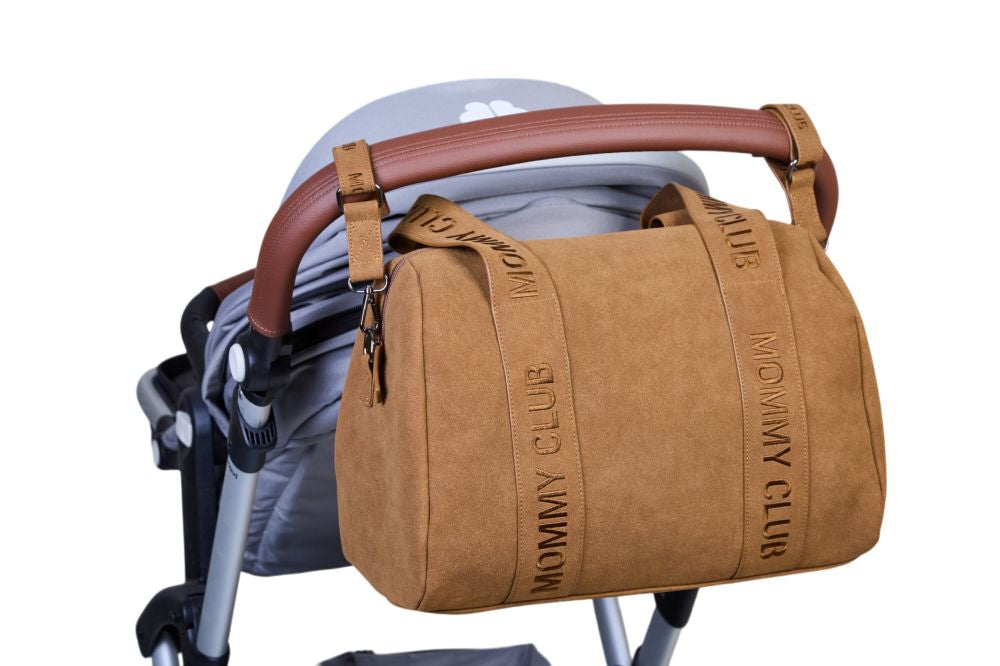 Geanta Infasat Childhome Mommy Club Signature Prestige Hazlenut 22L
