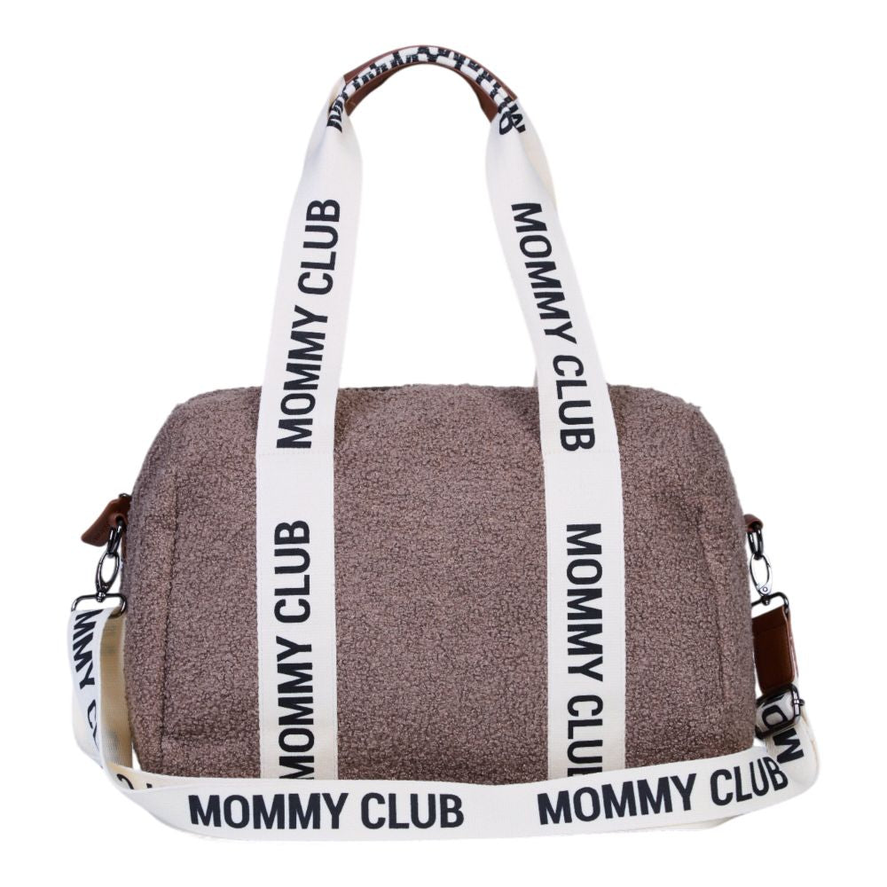 Geanta Infasat Childhome Mommy Club Signature Teddy Soft Brown 22L