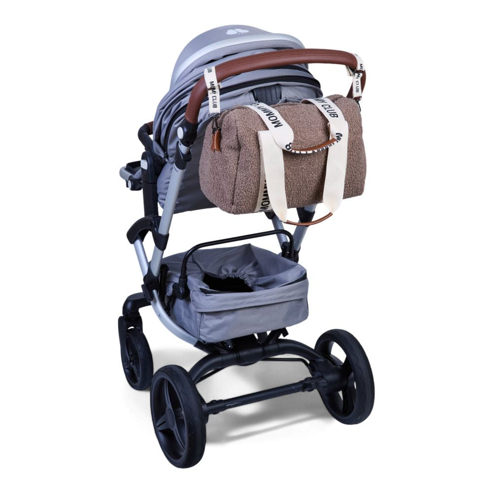 Geanta Infasat Childhome Mommy Club Signature Teddy Soft Brown 22L