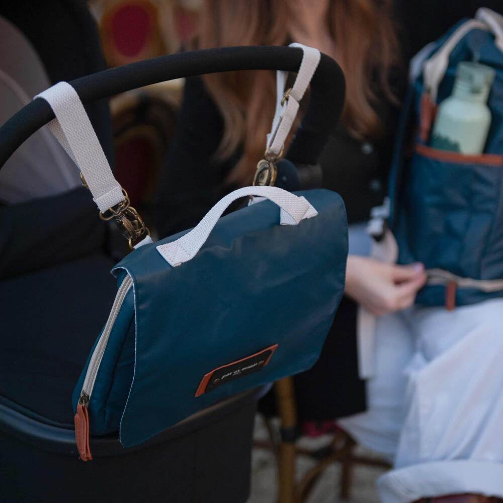 Geantă de Înfășat Baby On Board Camille Ocean - Design Premium Albastru