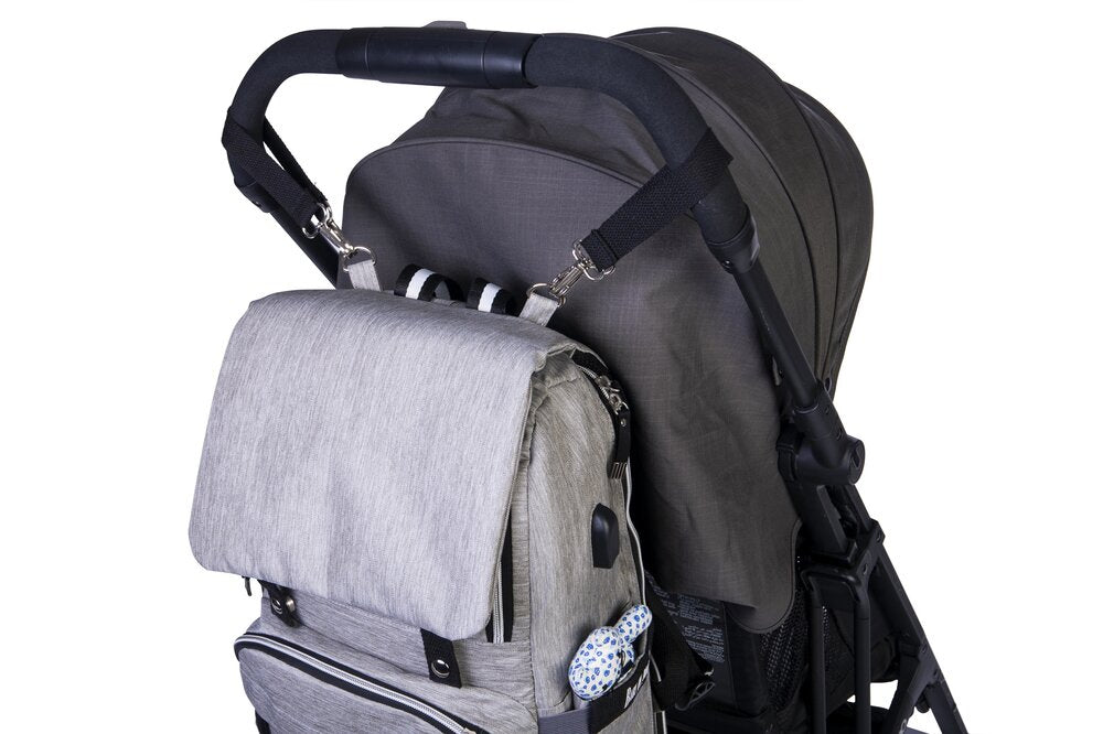 Geantă de Înfășat Baby On Board Freestyle Chicago - Design Urban Premium