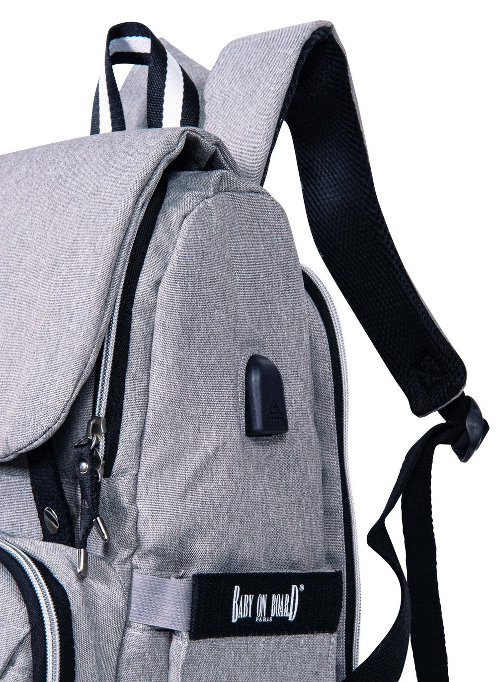 Geantă de Înfășat Baby On Board Freestyle Chicago - Design Urban Premium
