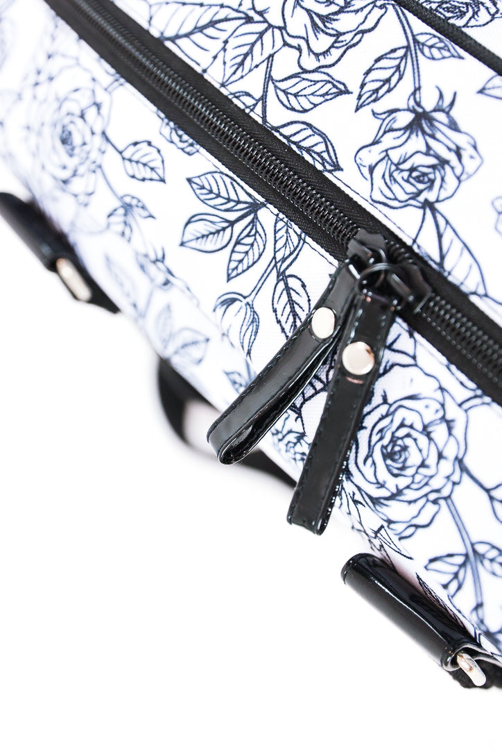Geantă de Înfășat Baby On Board Simply Roses - Design Elegant cu Trandafiri