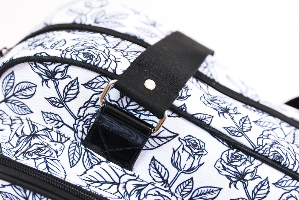 Geantă de Înfășat Baby On Board Simply Roses - Design Elegant cu Trandafiri