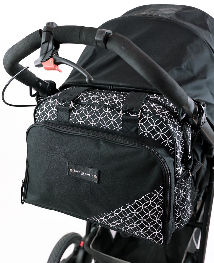 Geantă de Înfășat Baby On Board Simply Star - Organizare Premium pentru Părinți