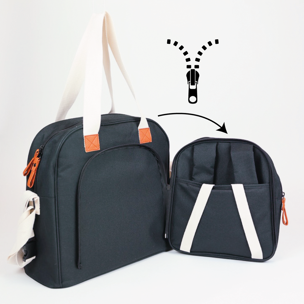 Geanta de Infasat Baby On Board - Square Duo Black