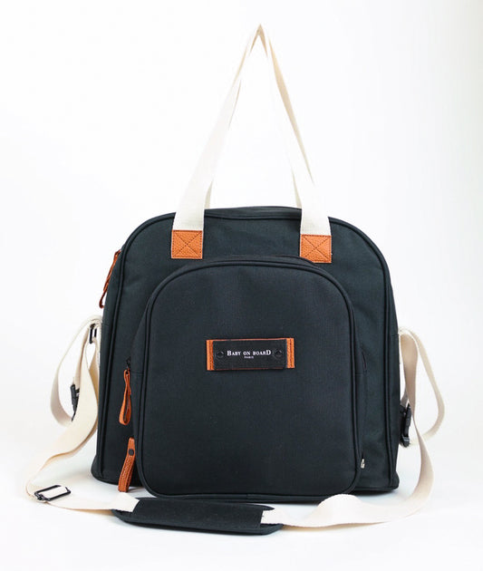 Geanta de Infasat Baby On Board - Square Duo Black