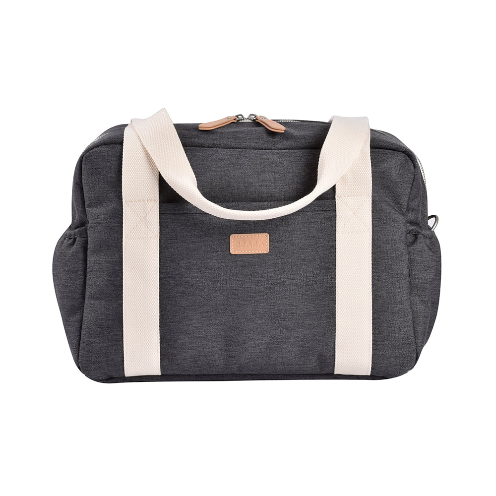 Geanta de infasat Beaba Paris ,   Dark Heather Grey
