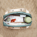 Organizator carucior Beaba Mini Paris Sage Green / Pearl Grey