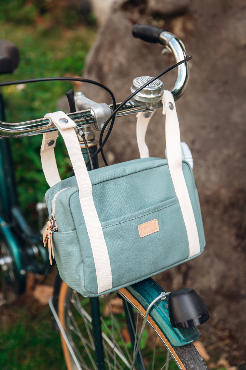 Organizator carucior Beaba Mini Paris Sage Green / Pearl Grey
