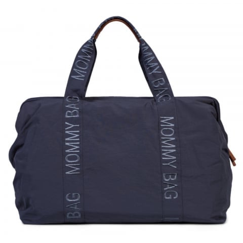Geanta de infasat Childhome Mommy Bag Signature Urban Dark Grey