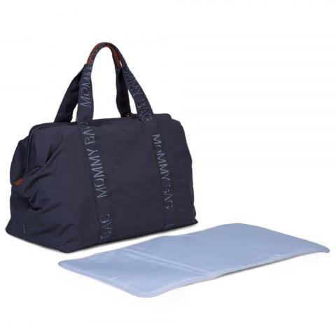 Geanta de infasat Childhome Mommy Bag Signature Urban Dark Grey
