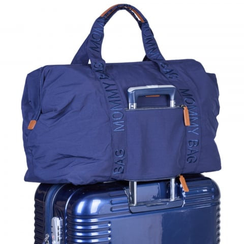 Geanta de infasat Childhome Mommy Bag Signature Urban Navy