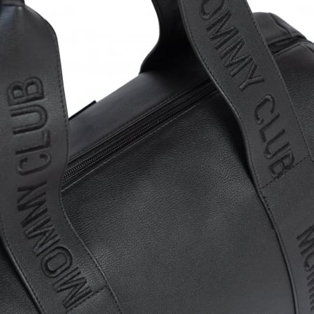 Geanta de infasat Childhome Mommy Club piele PU Negru