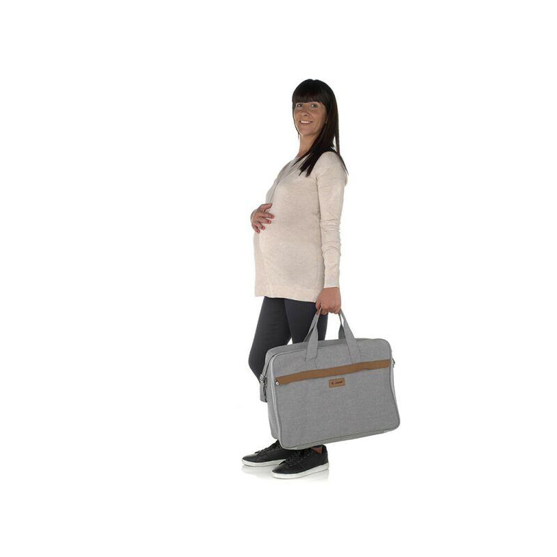 Geantă de maternitate Jane Travel Bag, 41 x 50 x 7 cm, Dim Grey