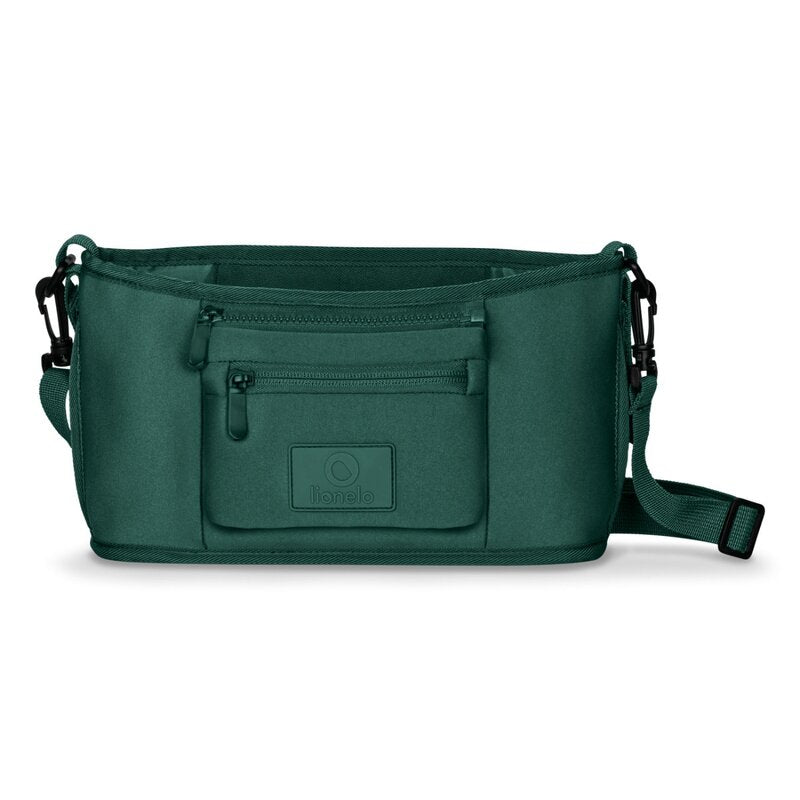 Organizator carucior Lionelo Little Cube Verde – organizatorul din față