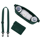 Organizator carucior Lionelo Little Cube Verde – cureaua și portfardul