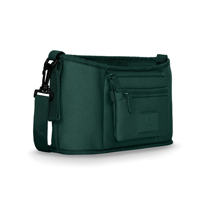 Geanta impermeabila, Lionelo, Little Cube, Pentru mamici si carucior, Impermeabila, Cu 4 compartimente, Curea detasabila, Buzunar exterior detasabil, Verde