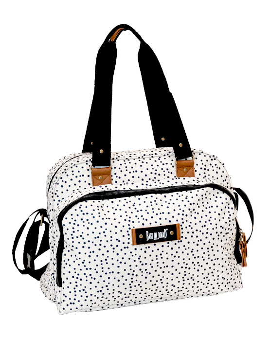 Geanta Infasat Bebelusi Baby On Board - Urban Dots