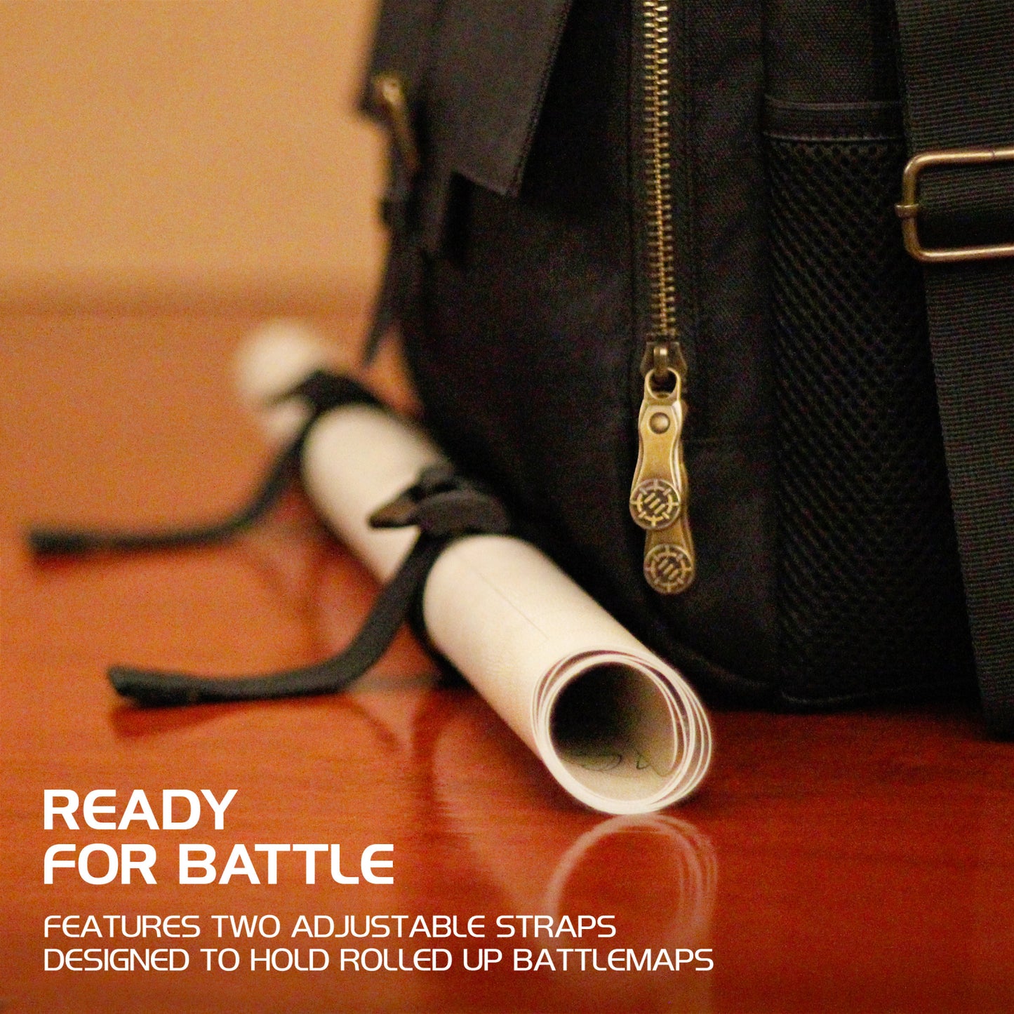 Geantă Messenger RPG Ancient Bronze - Dungeon Master's Bag | ENHANCE Gaming