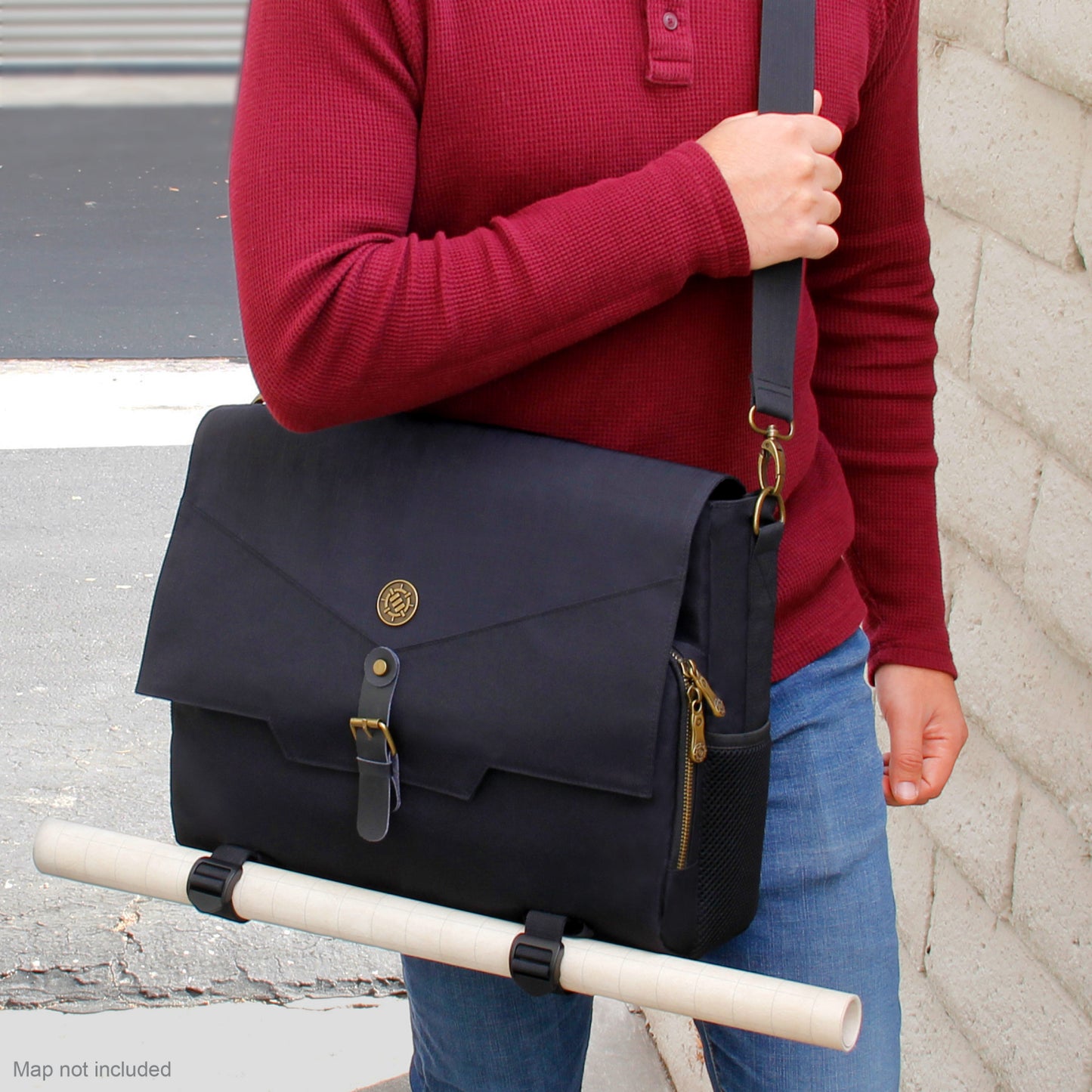 Geantă Messenger RPG Ancient Bronze - Dungeon Master's Bag | ENHANCE Gaming