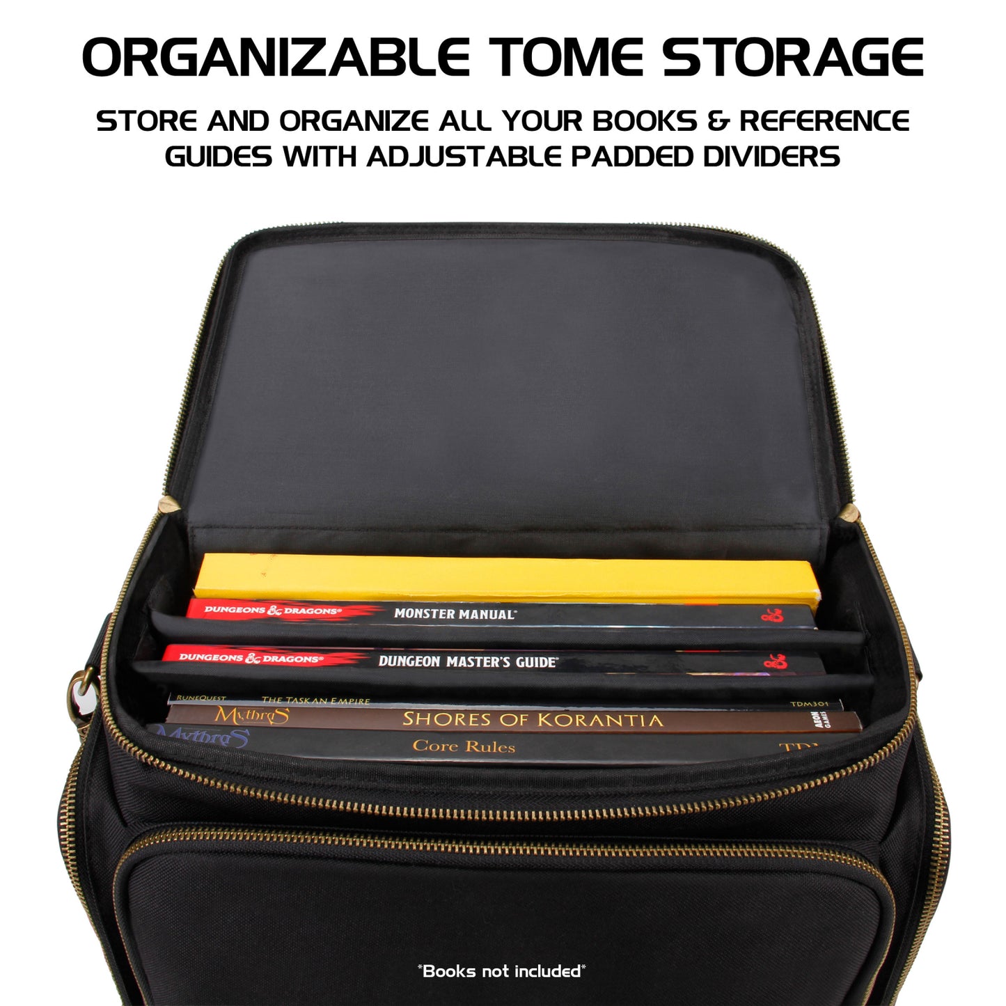 Geantă Miniaturi RPG Ancient Bronze - Organizare Premium pentru Jocuri de Masă