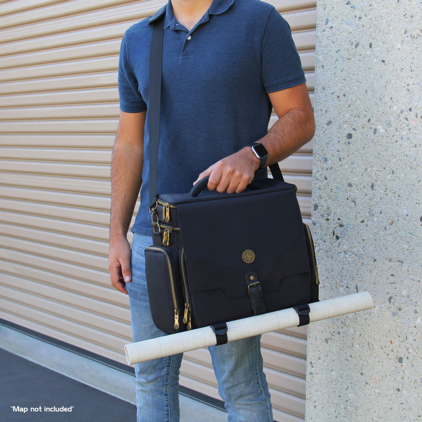 Geantă Miniaturi RPG Ancient Bronze - Organizare Premium pentru Jocuri de Masă