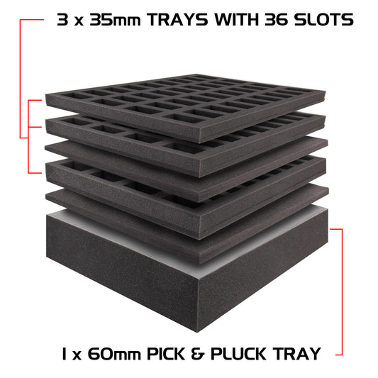 Geantă Miniaturi RPG Essentials Ancient Bronze - Capacitate 108 Figurine