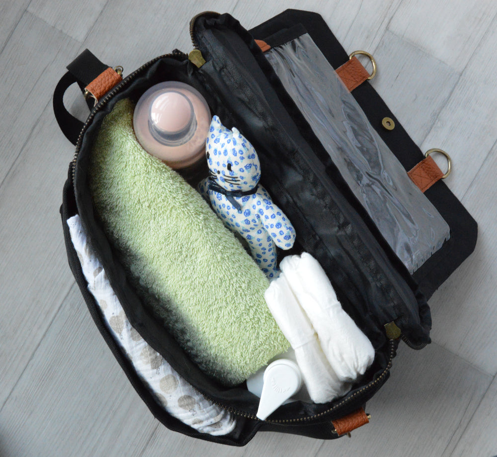 Geantă Organizare Baby On Board Smart Organiz Black - Accesoriu Premium pentru Părinți