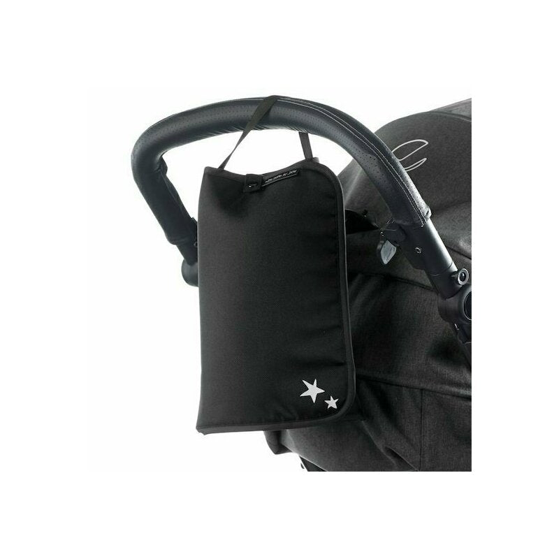 Geanta pentru mamici, Jane, Cu 2 buzunare exterioare, Cu multiple compartimente, Cu saltea de infasat inclusa, 44 x 34 cm, Conform cu standardul de securitate europeana EN 71-3:2019, Sesame