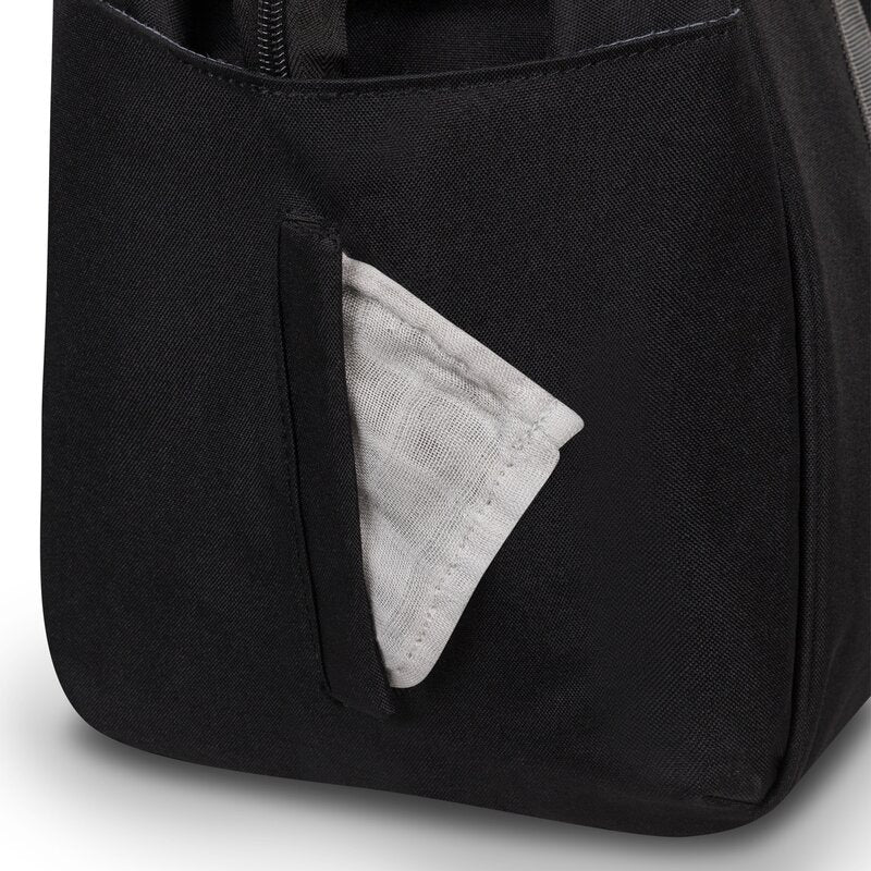 Geanta pentru mamicI, Lionelo, Ida, Cu multiple compartimente, Negru