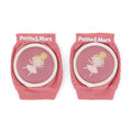 Genunchiere cu pernute Petite&Mars set 2 bucati 13 x 10 cm, 6 luni+ Roz, imagine 1