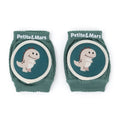 Genunchiere cu pernute Petite&Mars set 2 bucati 13 x 10 cm, 6 luni+ Verde, imagine 1