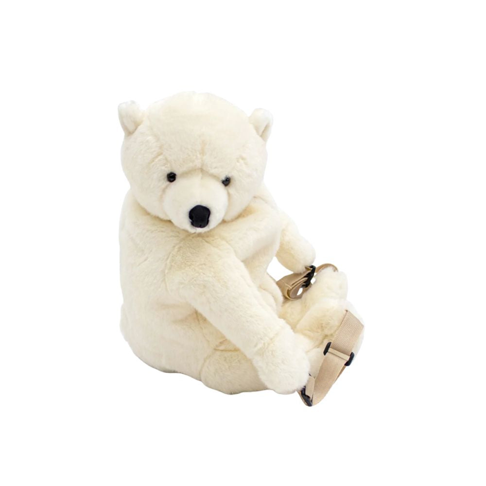 Ghiozdan Wild & Soft - Urs Polar din Plus