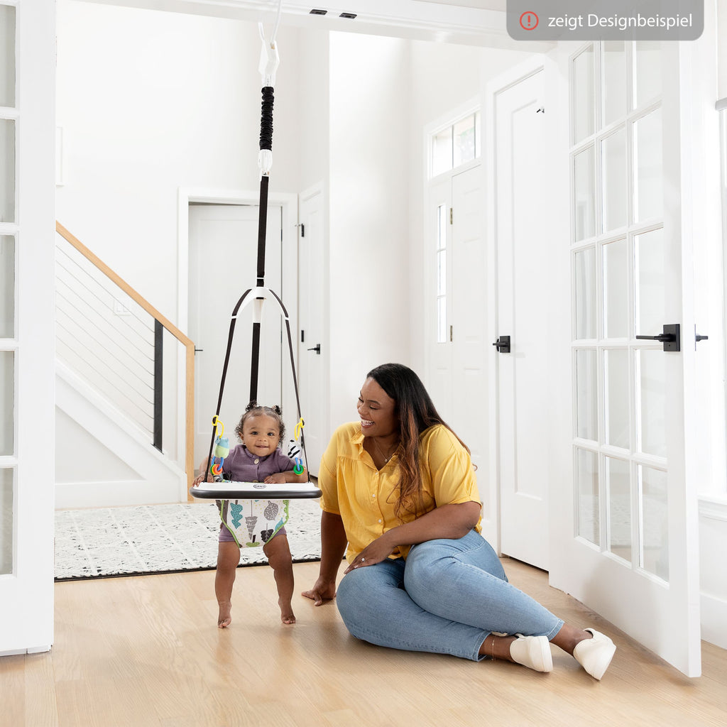 Premergator Graco Bumper Jumper Up Away Sistem Siguranta Jucarii Interactive