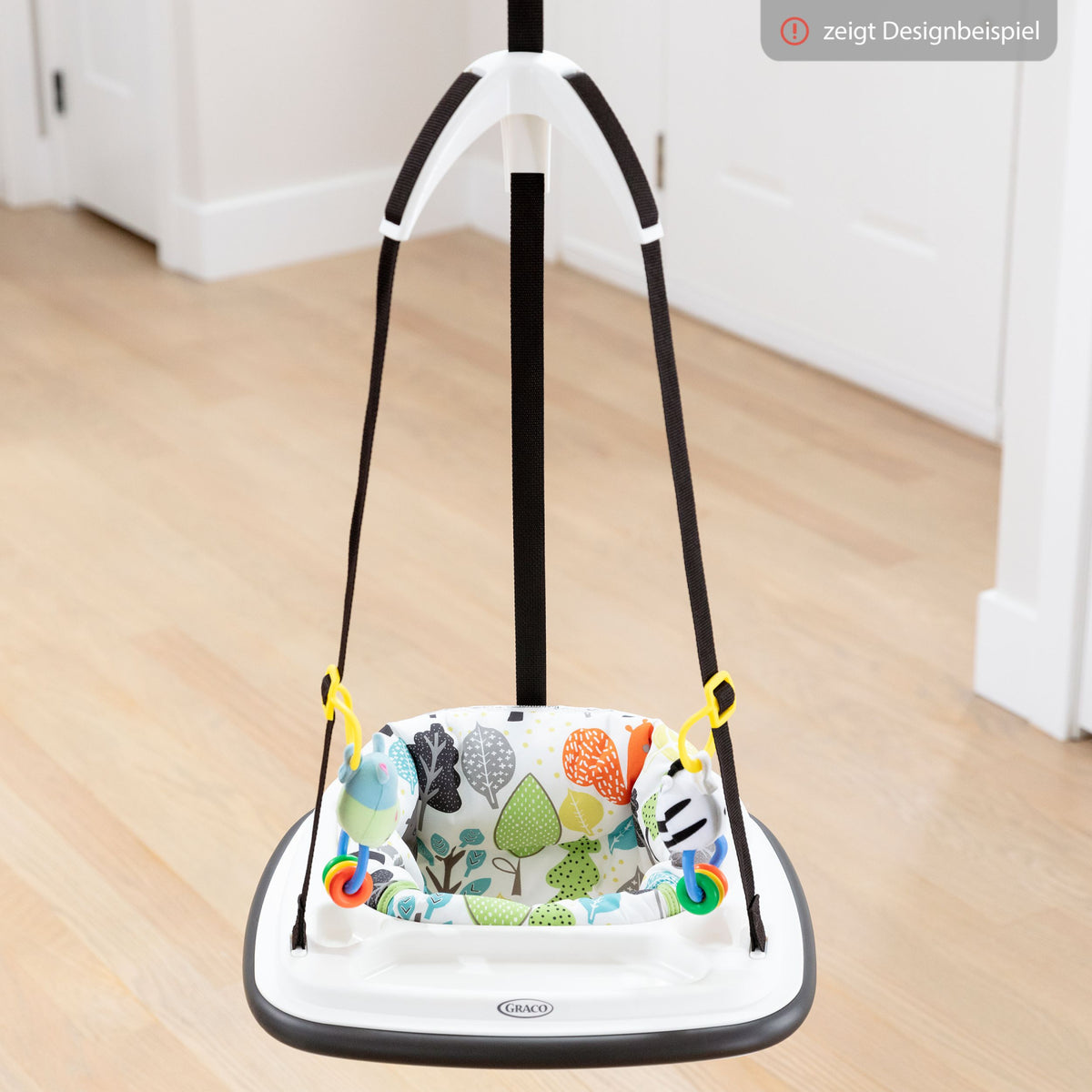 Premergator Graco Bumper Jumper Up Away Sistem Siguranta Jucarii Interactive