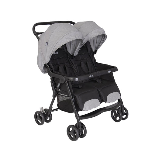 Graco - Carucior de gemeni DuoRider Steeple Gray