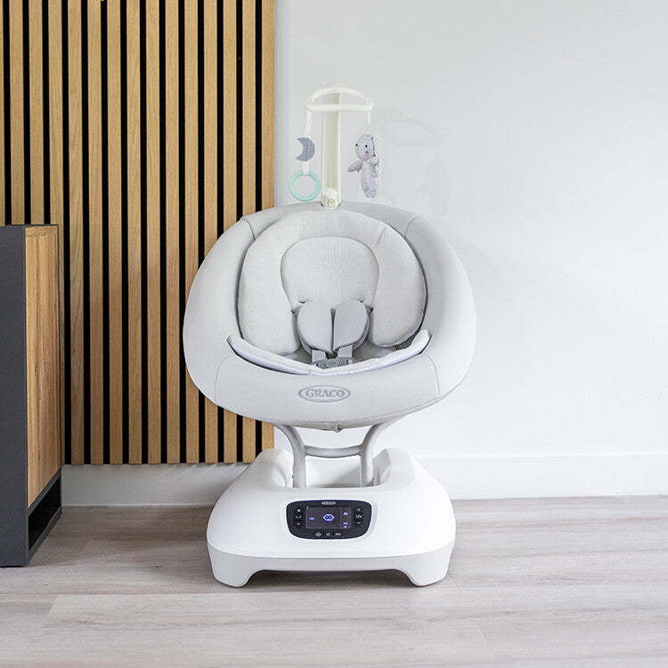 Leagăn Electric Graco Eluma Sway Detectare Plâns Inteligentă Rori