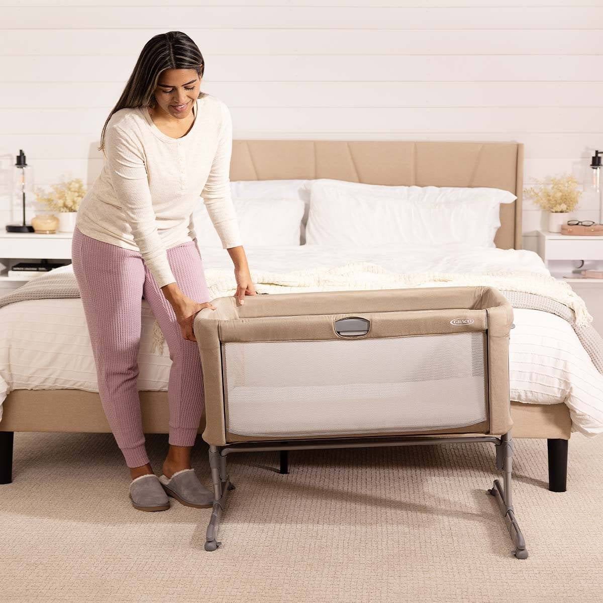 Patut co-sleeper Graco Sweet2Sleep Oatmeal