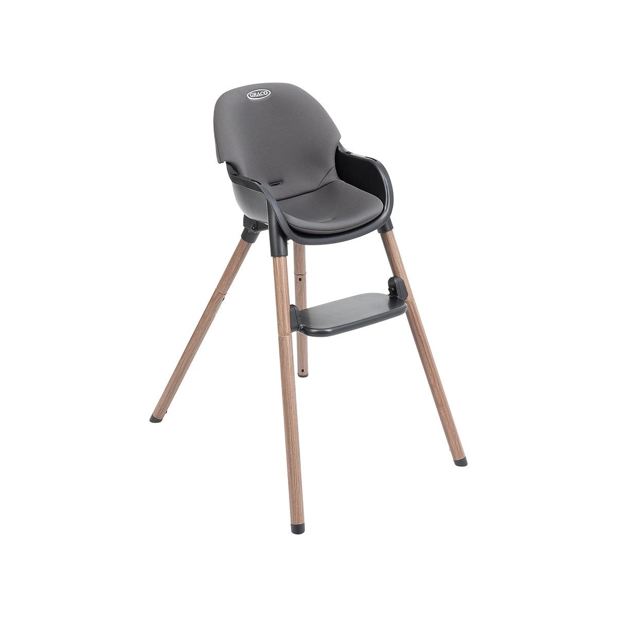 Scaun Masă 3-in-1 Graco Presti Evolutiv 6 Luni-6 Ani Charcoal
