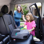Inaltator auto Graco Booster Max i-Size Iron / Midnight 137-150 cm cu Isofix