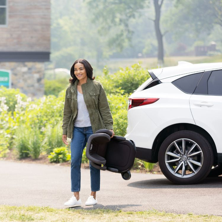 Scaun Auto Înălțător Graco Junior Maxi Midnight 100-150cm Certificat R129