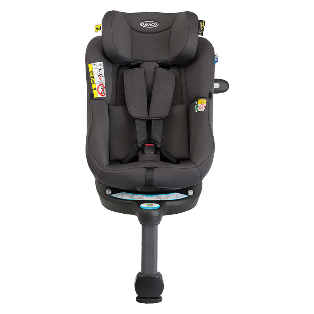 Scaun Auto Graco Turn2Me 360 DLX Rotativ ISOFIX 40-105cm Certificat R129 Testat ADAC Iron