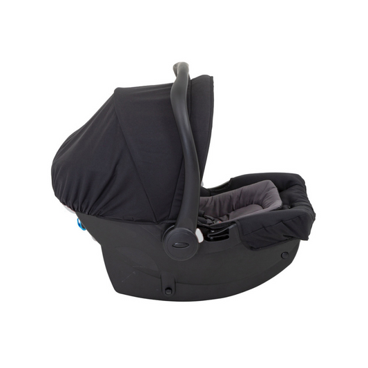 Graco - Scoica auto SnugEssentials Midnight Black, 40-75 cm, testata ADAC si certificata R129