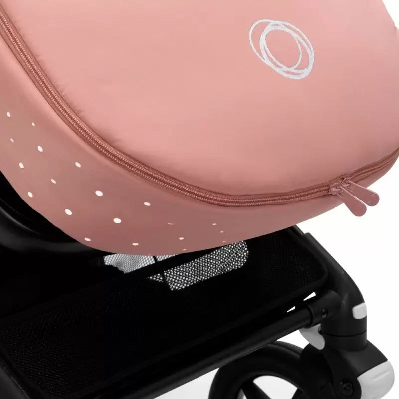 Husa de picioare universala carucior Bugaboo Evening Pink