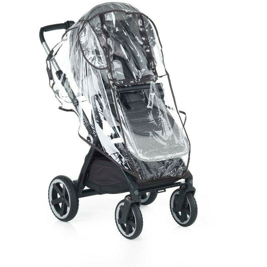 Husa de ploaie pentru carucior sport, Jane, Cu fereastra generoasa, Din folie de inalta densitate, Transparenta
